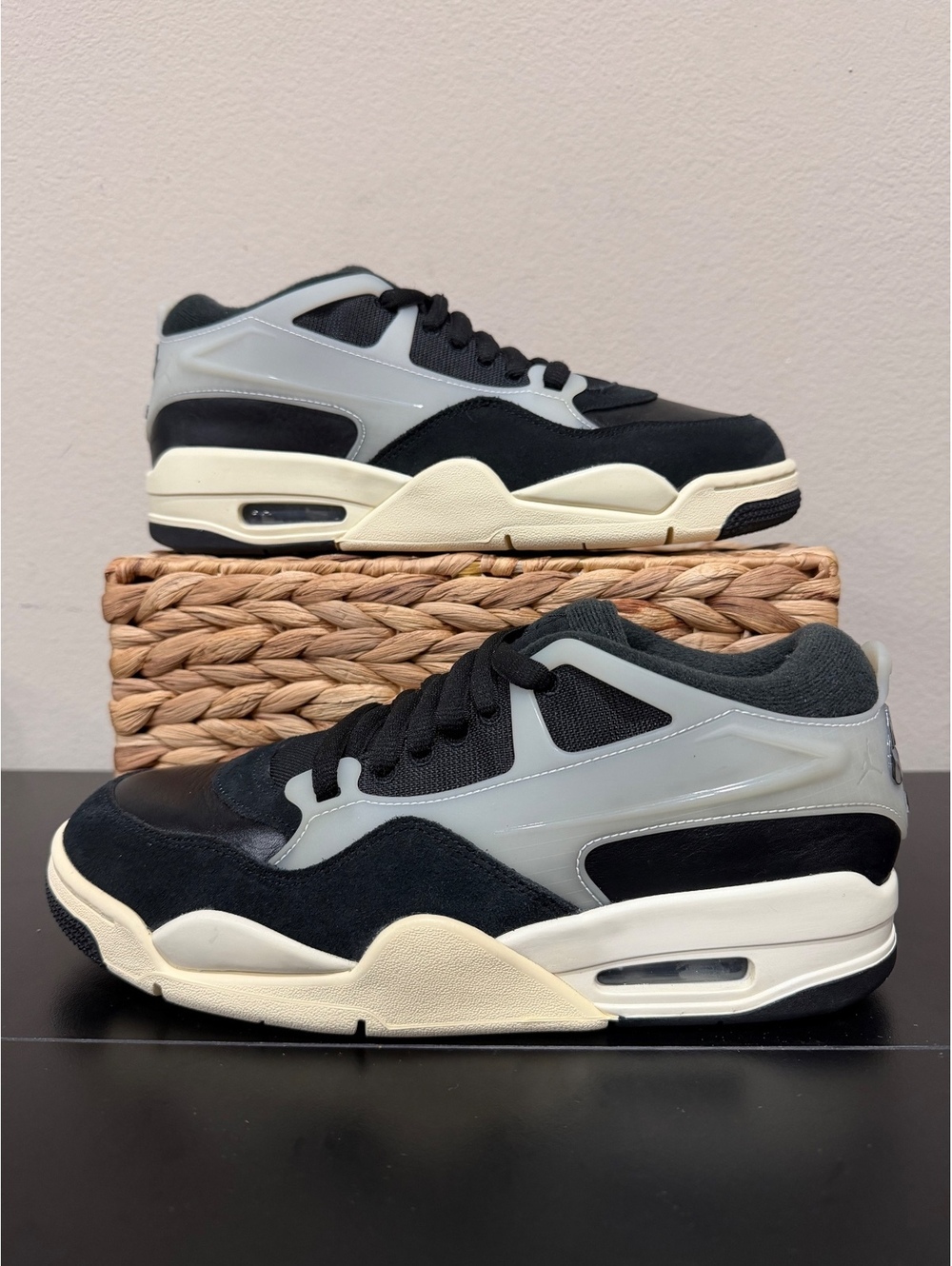 Size 9 - Air Jordan 4 RM “Black Sail”